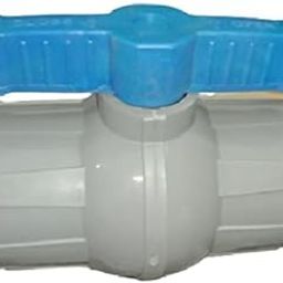 Ball Valve PVC 2 Inch Plane[without thread] in Grey Color-picture-18