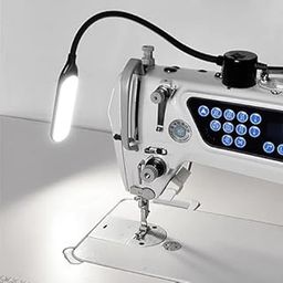 Chintavan Enterprise LED Sewing Machine Light, 5W, 12 LEDs, Magnetic Base, Flexible Gooseneck, Black-image-45