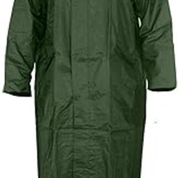 Men's Long PVC Hooded Raincoat|Over Raincoat With Carry Bag_Pack Of 01-picture-13