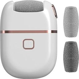 callus remover for feet dead skin remover pedicure tools Callus Remover Hard and Dead Skin Remover Electric Foot Callus Remover Rechargeable Pedicure Tool (Grey_Pedicure Roller)-image-56