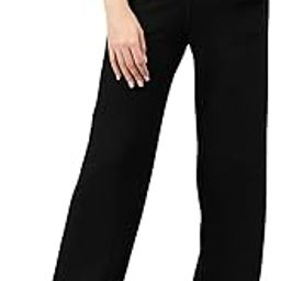Cotton Mid-Rise Flared-Fit Track Pants for Women-image-18