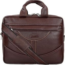 Pu Leather Mini 14 inch Laptop Office Bag | Office Bag | Messenger Bag | Travel Bag-image-56