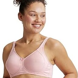ES13 Women's Bra | Wirefree | Non Padded | Full Coverage |Side Panel Support | Super Combed Cotton Elastane Fabric-image-92