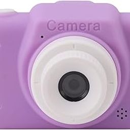 Selfie Camera Toy, 8X Zoom Kids Video Camera USB Rechargeable Front Rear Lens for Outdoor (Purple)-picture-28