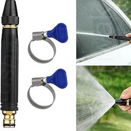 Rushwak Water Spray Gun For Car Wash Bike Washing Gun For 1/2" Hose Pipe High Pressure Water Gun Nozzle Adjustable Car Washer Gun Brass Jet Water Spray Nozzle For Garden&Window,10X2 Cm-image-51