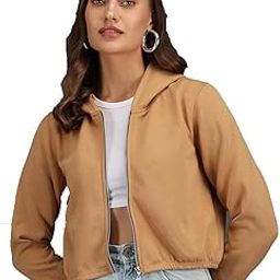 Women's Fleece Hooded Neck Sweatshirt-image-39