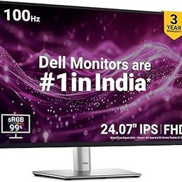 Dell P2425 Black 24" FHD Monitor 1920x1080 at 100Hz, 5ms Response Time, Flicker Free, 99% sRGB, 300 cd/m2 Brightness, Ports: HDMI, DP, RJ45, VGA, 5X USB 3.2-picture-16