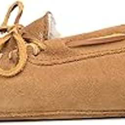 Slippers Womens Sheepskin Softsole Moccasin Tan 3311 Tan 10 B(M) US-image-61