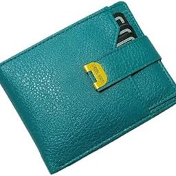 Men's RFID Wallet, Green Artificial Leather, Casual Formal Travel Design-image-54