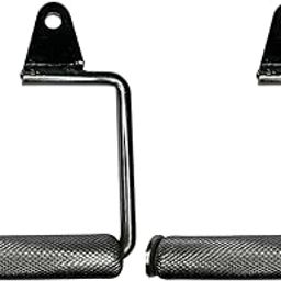 FITIFY Open Gym Handle for Cable Machines Attachment – Non-Slip 360° Rotatable Bar for Crossover & Upper Body Exercises (2 Pieces)-12
