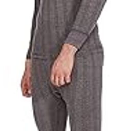 Winter Wear Men's Poly Cotton Thermal Set-XL- (Round Neck Upper/Top + Lower/Trouser) Set of 01 (VAR-091 Charcoal-picture-13