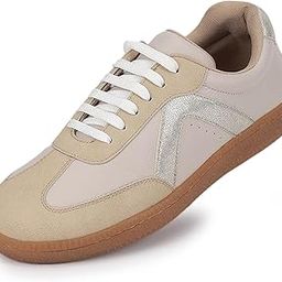 Women's Smart & Casual Sneakers Shoes for Women with Lace-Up Closure & Extra Cushioning-image-93