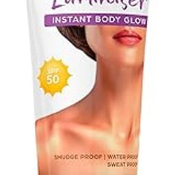 Sanfe Daily Body Luminiser l Instant Body Highlighter For Women | SPF50 Smudge Proof | Water Proof | Sweat Proof | Transfer Proof | Daily Complexion Booster | For Indian Skin | 50g-image-20