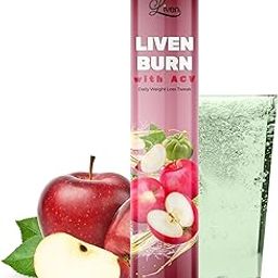 Liven Burn with ACV - Apple Cider Vinegar Effervescent with Mother| With Garcinia Cambogia, Inulin Fiber, Vitamin B6, B12 | Weight Management | Gut Support | 20 Effervescent Tablets (1)-9