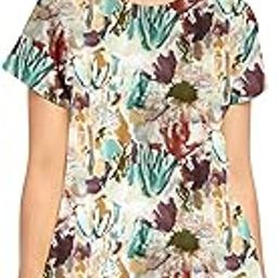 Women's Casual Printed Cotton Blend Nightsuit Co-ord Set || Short Nightwear || Nightwear Pyjama Set||Pack of 1-image-68