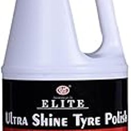 UE Autotech Tyre Polish Liquid for Car and Bike - Long Lasting & Dirt Repellent Formulation - Polish with Extra Shine Black Look, Dry to Touch, Zero Dust Attraction and Spotless, 1 Liter-image-3