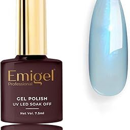 Emigel Professional Aurora Gel Polish - 005 - UV Gel -Special Nail Polish | Cured With UV LED Lamp | Super Glossy Finish | Quick Drying Nail Polish (7.5ml)-3