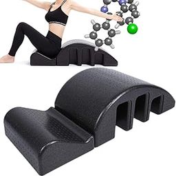 Ubervia Spine Pilates Corrector,Pilates Spine Corrector Yoga Fitness Cervical Vertebra Massage Training Traction Device Corrector Thin Back Thin Shoulder Pilates Arc Spine Tractor-image-66