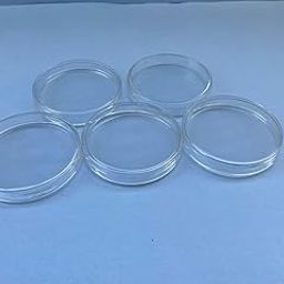 Professional Labware Premium Petri Dish, Heavy Borosilicate Glass, Pack of 5 (100mm) – Durable, Chemical-Resistant, and Heat-Resistant-29
