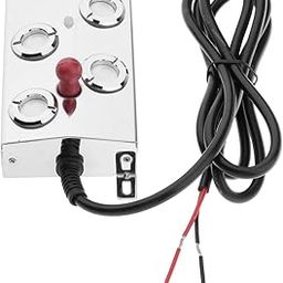 ELBME® Ultrasonic Mist Maker Rockery Pond Fogger Aquarium Atomizer 4 Heads-picture-17