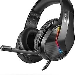 Ant Esports H1100 Pro RGB Wired Over Ear Gaming Headphones with Mic for PC / PS4 / PS5 / Xbox One / Switch1, Carbon Black-14