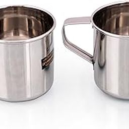 DEV INDUSTRIES Stainless Steel Multipurpose Mug, 200ML Set of 2-image-50
