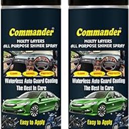 Car Dashboard Shiner Premium Dashboard & Leather Polish Spray-700ml (350+350ML) Pack of 2-image-42