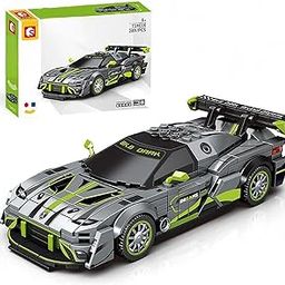for Lego Car Set, Exquisite Miniature Model Vehicle Display Piece - Measuring 6.61 * 2.95 * 1.92in, Ideal Decor for Car Lovers, Boys 7-14 Years, and Enthusiasts of Unique Miniature Models-15