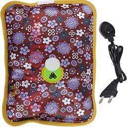 Rechargeable Heating Pad Electric For Pain Relief, Hot Water Bag Electric For Pain Relief, Electric Hot Bag Heating Pad Auto Cut Electric Heating Pads (Any Color&Design) Pack of 1(970g)-12