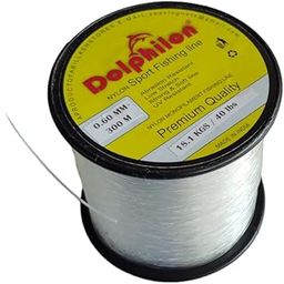 DOLPHILON Brand 0.60 MM Dia Clear Super Strong Nylon MONOFILAMENT Fishing LINE in 300 METRE Package in Bobbin-28