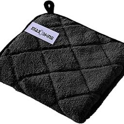 MAXOSHINE Car Cleaning 1200 GSM Microfiber Cleaning Cloth Twisted Loop Double Sided Plush Pile Thick & Lint Free Car Cleaning Accessories for Car Drying and Detailing, 60 X 40 CM, Grey-image-81