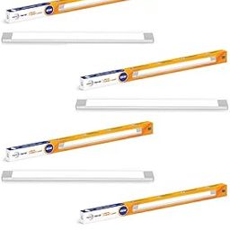 Wipro Garnet Linear under Cabinet Light | Neutral White (4000K) | Comforting Light for home, kitchen, drawing room cabinets | 5w LED Light with surge protection upto 2.5KV | 1FT Light | Pack of 4-14