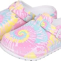 Lightweight Nurse Clogs Slippers Outdoor Summer Soft Insole Nursing Shoes Pink 41-41