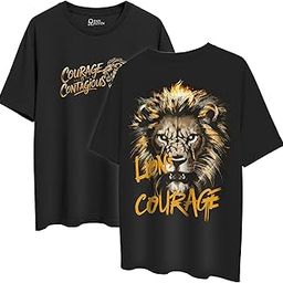 Ran Eleven Oversized Graphic T-Shirts for Men | 100% Cotton Streetwear Prints | S to 2XL | Choose from 10 Unique Designs-image-85