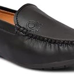 Footrack Men's Leather Formal Shoes Casual Slip-on Moccasin Casual Men Loafers Shoes-image-71