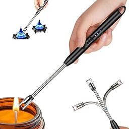 USB Rechargeable Electric Lighter - Eco-Friendly Plasma Arc Lighter, Dual Arc Windproof Flameless Torch Lighter for Kitchen,Candles, BBQ, and Outdoor Use - Reusable, Flameless & Sustainable-image-64