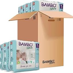 Bambo Nature Premium Baby Diapers - XS Size, Monthly Pack 132 Count, for Newborn (0-1 Months) - Super Absorbent, Eco-Friendly and with a Wetness Indicator-picture-27