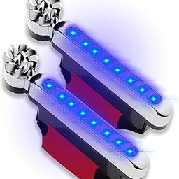 KRIPESH Universal Car Wind Power Daytime Running Light 8 LED Light External Fog Lights are Used for Car Driving Assist Light Accessories (Pack of 2)-28