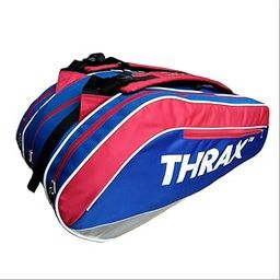 Thrax GTX Series Badminton Kit Bag (Red and Blue)-picture-26