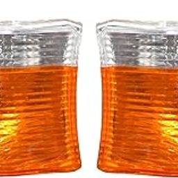 Allpartssource Side Indicator Light Lamp Set Suitable Bajaj Three Wheeler GC1000 Pickup and Others (2Pcs)-image-2