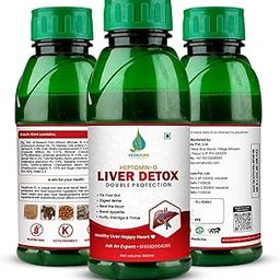 Vedapure Liver Detox Juice – Natural Liver Cleanse & Gut Detox Drink – Supports Liver Health, Fatty Liver Recovery & Digestion – Herbal Juice for Men & Women – Strengthens Immunity & Boosts Energy-image-48
