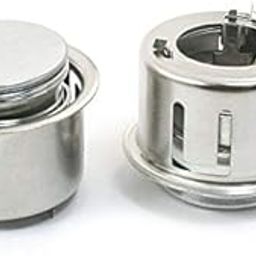 COMOK Round Magnetic Center Thermostat Sensor for Electric Rice Cooker Silver Tone 2PCS-image-33