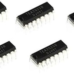 RISARYA IC,TEA2025B,STEREO AUDIO AMPLIFIER,PDIP,16 PIN PACK OF 5-20