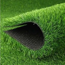 Soft Step 35mm Artificial Green Grass Carpet Mat for Balcony| Grass Mat for Floor, Home Decoration| Perfect for Indoor and Outdoor Use| Entrace Mats|Easy to Wash| Waterproof Mats| (15x23 Inch)-image-7