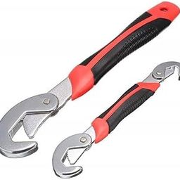 TIXID Snap N Grip Adjustable Wrench Set | Universal Auto Adjustable Spanner Tools | Multipurpose Quick Grip Wrench for Plumbing | Home & Garage Use |-image-89