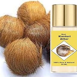 Snap Snop Real Kasturi Premium Attar Made with Rare and Pure for Temple Use for All Types of Pujan and Prayers.-1