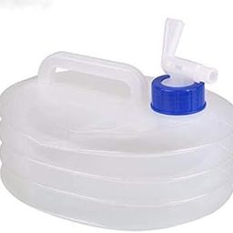 Cyrox Collapsible Water Storage Bottle Container Carrier Lifting Tank Folding Water Can Dispenser Jar Container (1Pcs) (5 liters)-image-34