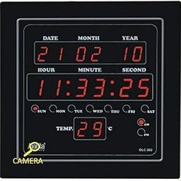 Digital Spy Wall Clock 1080P Security Camera WiFi Enabled IP Cam for Home Office Showroom SD Card Support Upto 128GB-15