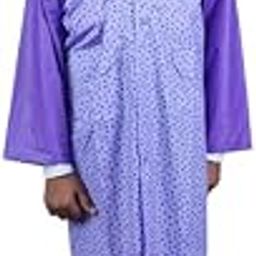 Boy's & Girl's Kids PVC Waterproof Long Raincoat with Attached School Bag Space_Pack Of 01-picture-48