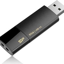 Silicon Power 64GB Blaze B05 USB 3.0 Retractable Flash Drive, Black (SP064GBUF3B05V1K)-93
